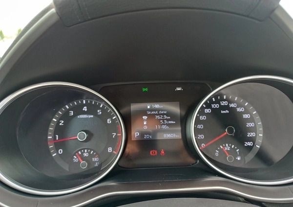 Kia Ceed cena 79900 przebieg: 83602, rok produkcji 2021 z Mikstat małe 211